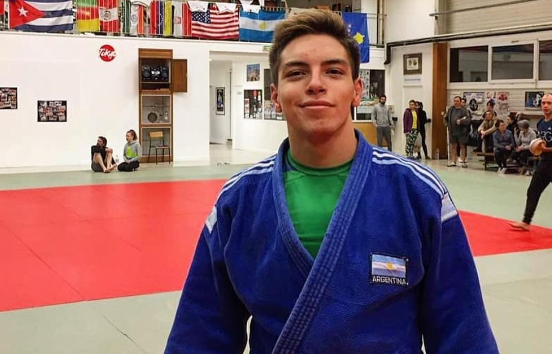 Agustín Gil se prepara para el Panamericano de Judo que se realizará en Chile thumbnail