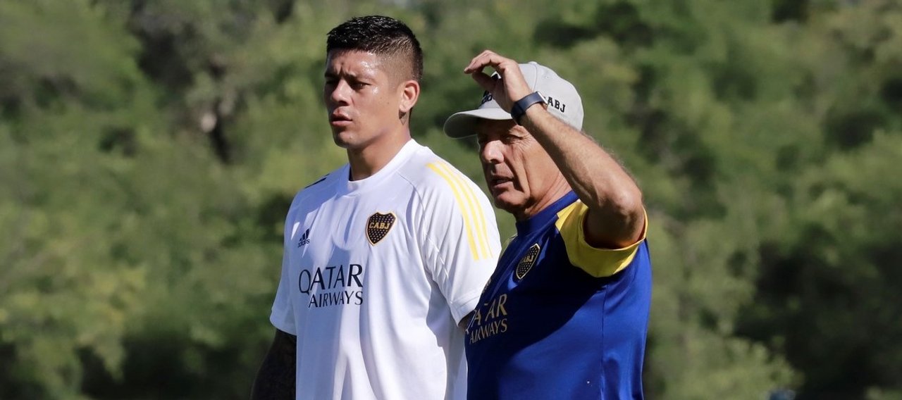 Miguel Ángel Russo discutió con Marcos Rojo y lo marginó del entrenamiento thumbnail