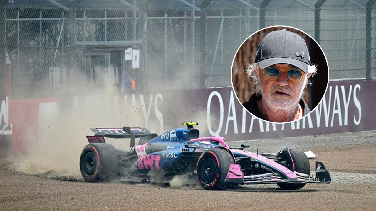 La frase tajante de Briatore tras el error de Colapinto en Silverstone thumbnail
