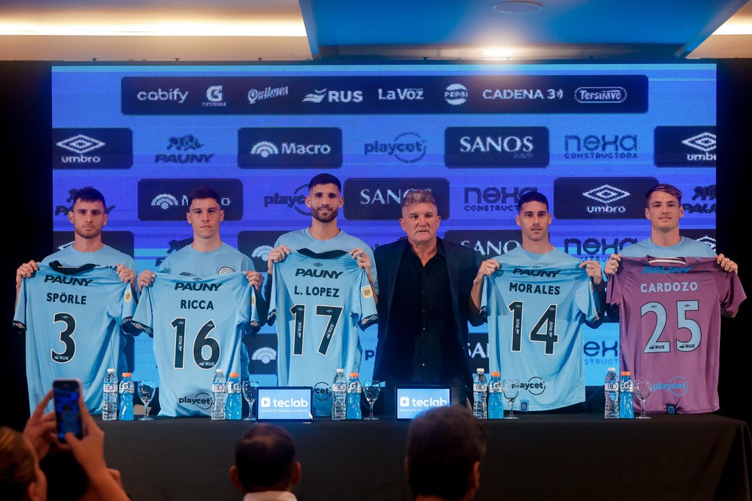 Belgrano presentó a sus cinco refuerzos con la mira puesta en el Torneo Clausura thumbnail
