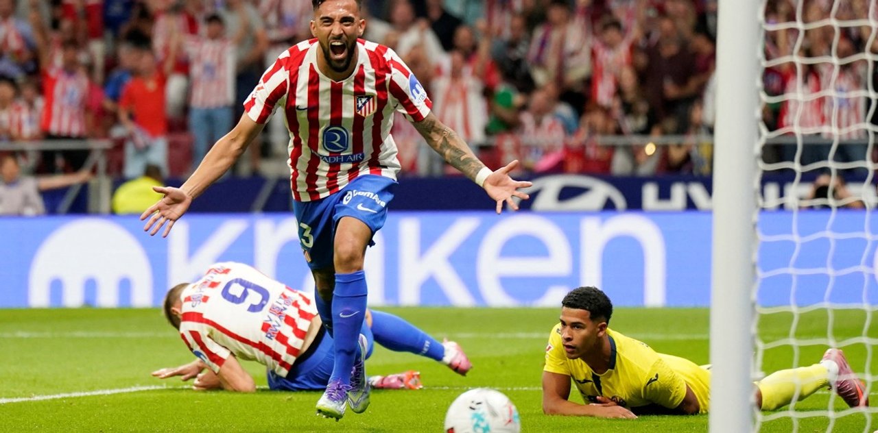 Nico González debutó con gol y le dio la primera victoria al Atlético en LaLiga thumbnail