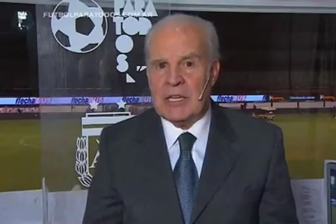 Falleció Julio Ricardo: el adiós al mítico comentarista de Fútbol para Todos thumbnail