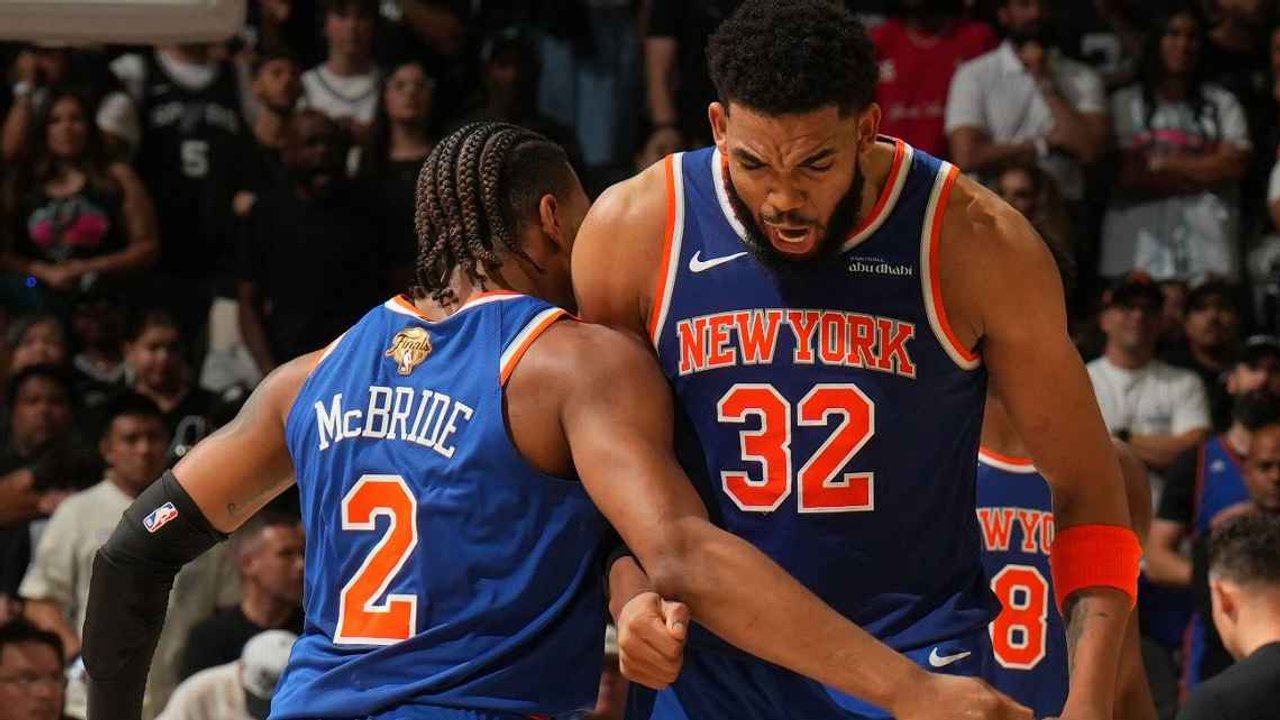 Finales de la NBA: los Knicks vencieron a los Spurs por un punto y lideran la serie thumbnail