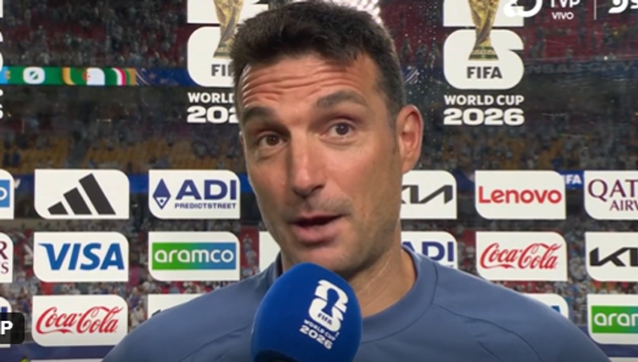 Scaloni llenó de elogios a Messi tras la goleada: No tengo palabras para él thumbnail