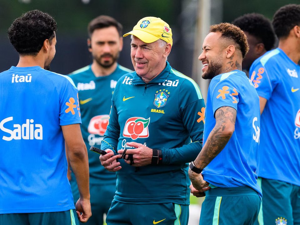 Ancelotti confirmó una gran noticia para Brasil: Neymar está disponible thumbnail