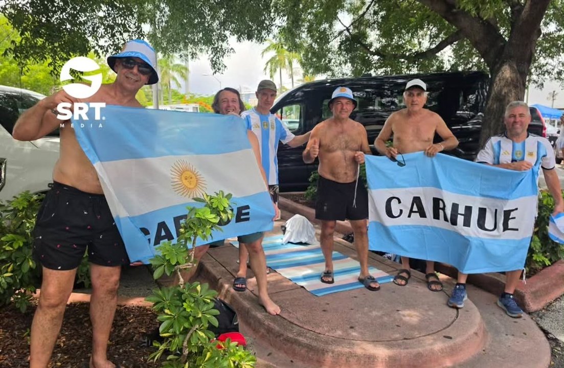 Canal 10 en Miami: la intimidad del banderazo en la previa del duelo con Cabo Verde thumbnail