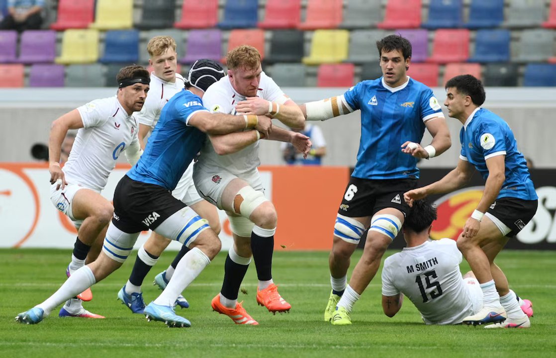 Polémico final y derrota: Los Pumas cayeron ante Inglaterra en Santiago del Estero thumbnail