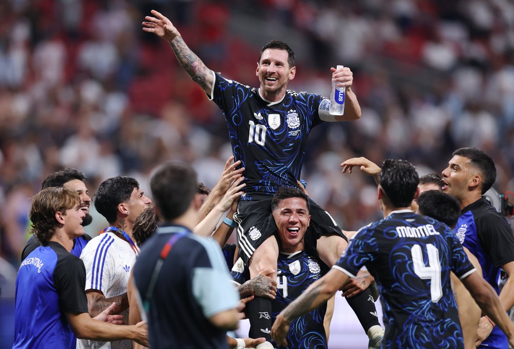 Pase lo que pase...: el conmovedor posteo de Messi a horas de la final del Mundial thumbnail