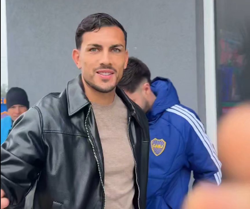 Horas después de volver al país, Paredes ya dijo presente en Boca Predio thumbnail