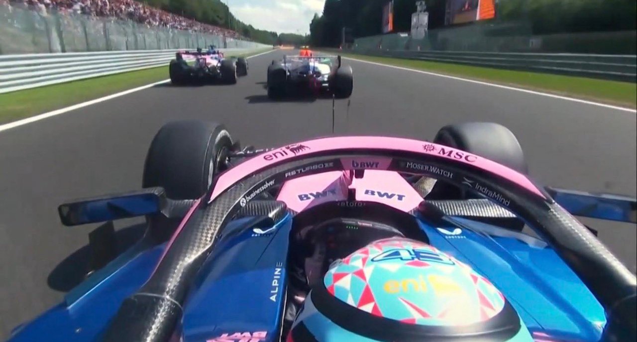 Cómo votar por Franco Colapinto para que su maniobra en Bélgica gane el Overtake of the Month thumbnail