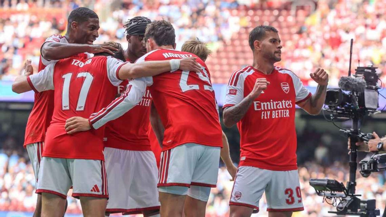 Arsenal arrancó con todo: goleó al City y se quedó con la Community Shield thumbnail