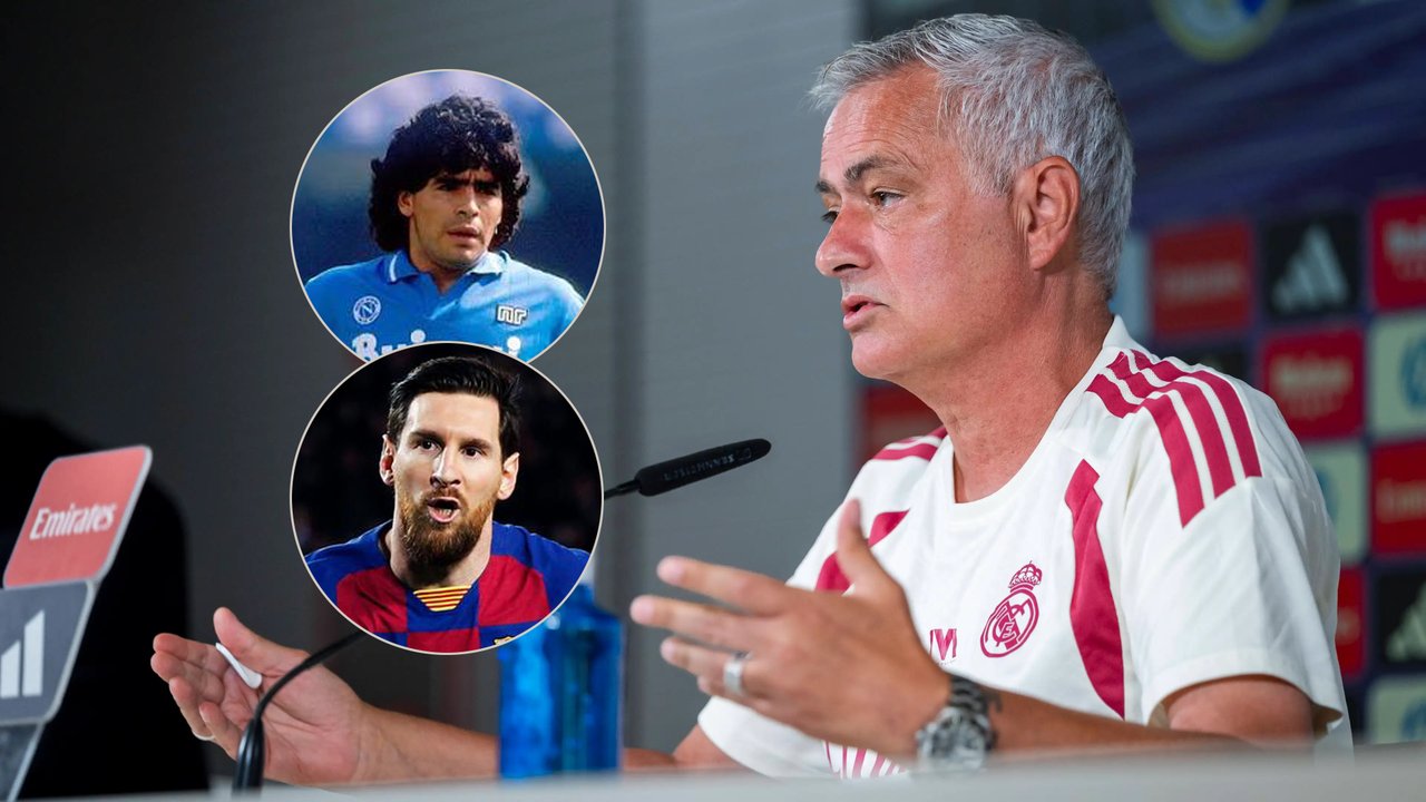 Qué debe tener un Balón de Oro? La particular respuesta de Mourinho con Maradona y Messi como ejemplos thumbnail