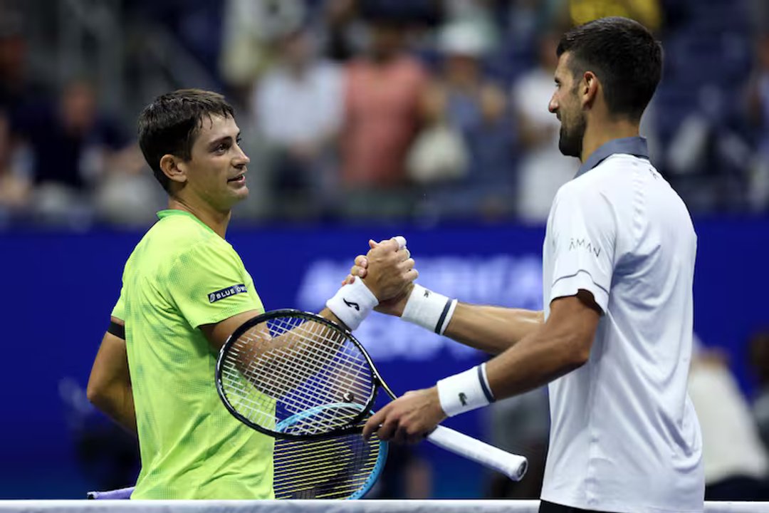 Navone jugó un partidazo y derrotó a Djokovic en el arranque del US Open thumbnail