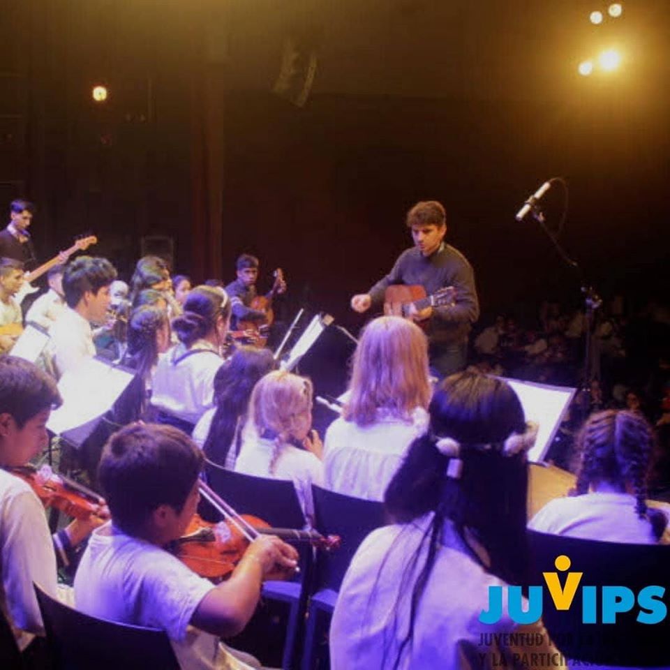 Recibimos a la Orquesta Social de la Fundación Juvips