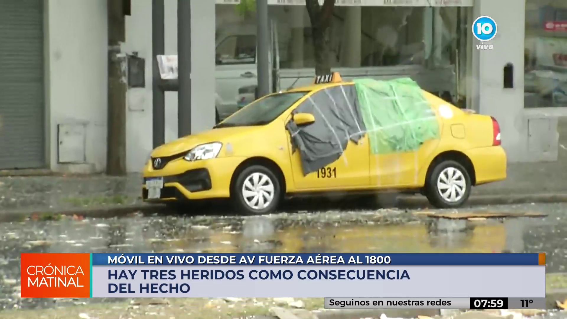 Explosión de la pizzería: "Nos salvaron los bomberos"