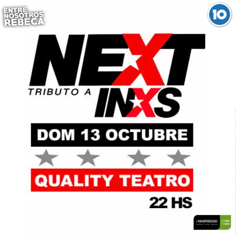 ¡Ganá un par de entradas para Next, el tributo a INXS!