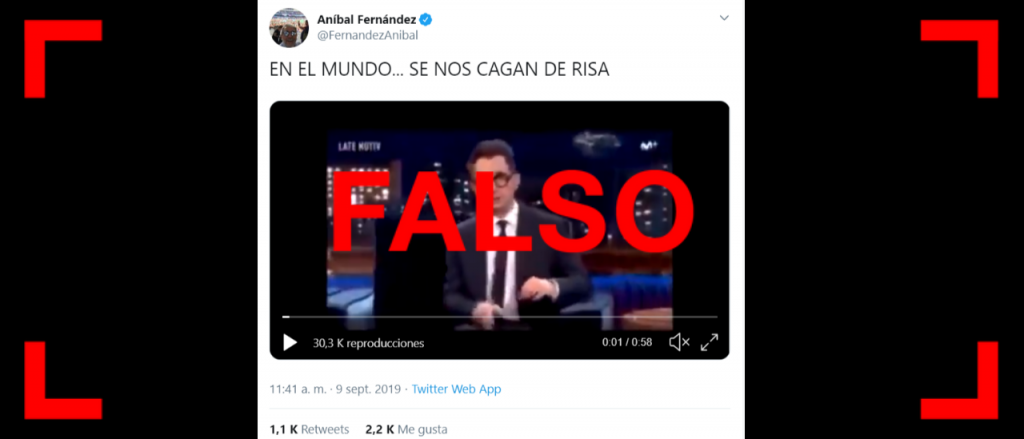 No, un programa de tv español no comparó a Macri con un pulpo