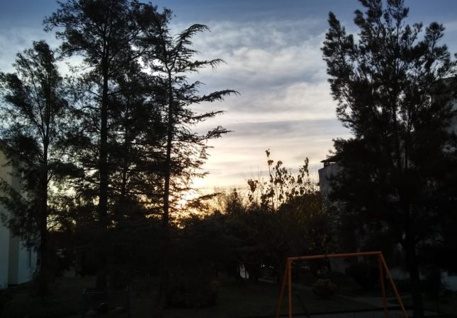 Domingo fresco y algo nublado en Córdoba