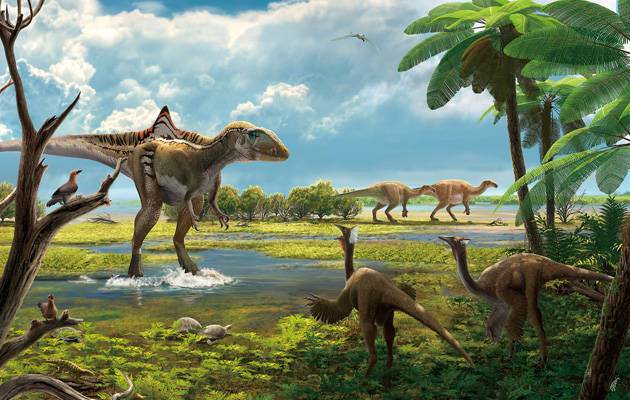Se expone una muestra de Paleoarte