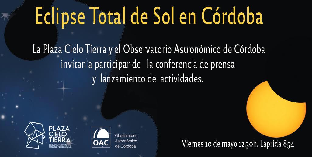 Se podrá ver un Eclipse de Sol desde Córdoba