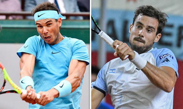 Pella enfrentará a Nadal en los cuartos de final de Montecarlo