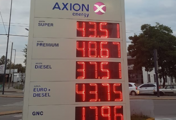 Nueva suba en combustibles líquidos