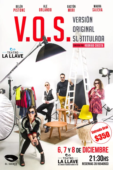 Se presenta la obra Versión Original Subtitulada (V.O.S)