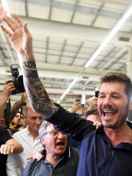 Marcelo Tinelli flamante presidente de San Lorenzo