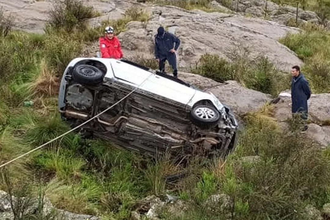 Nuevo accidente en la Altas Cumbres: murió una mujer