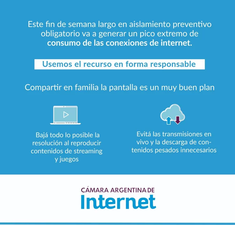 Solicitan ser responsables con el uso de internet