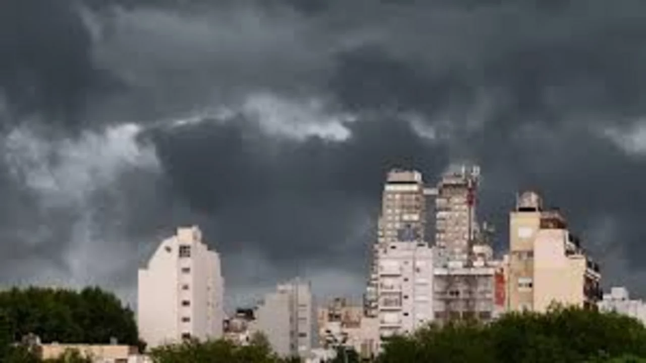 Córdoba: rige un alerta por tormentas fuertes y podría caer granizo
