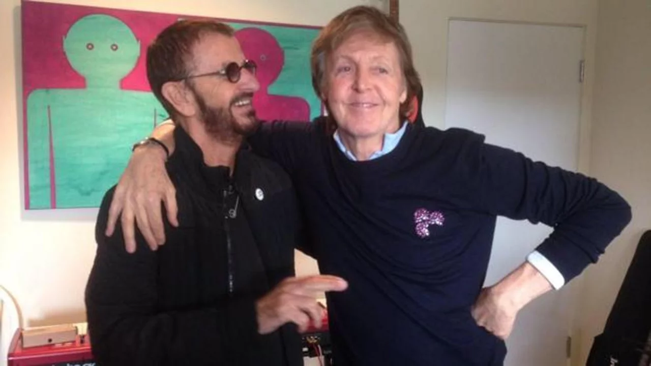 Paul y Ringo, hace un par de años.
