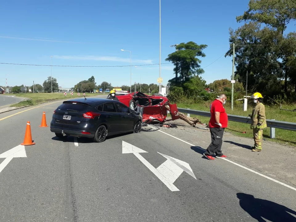 Murió una persona tras un choque en la ruta E-53