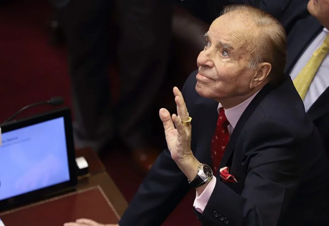 Con un “hasta pronto”, Menem grabó un video de cuarentena
