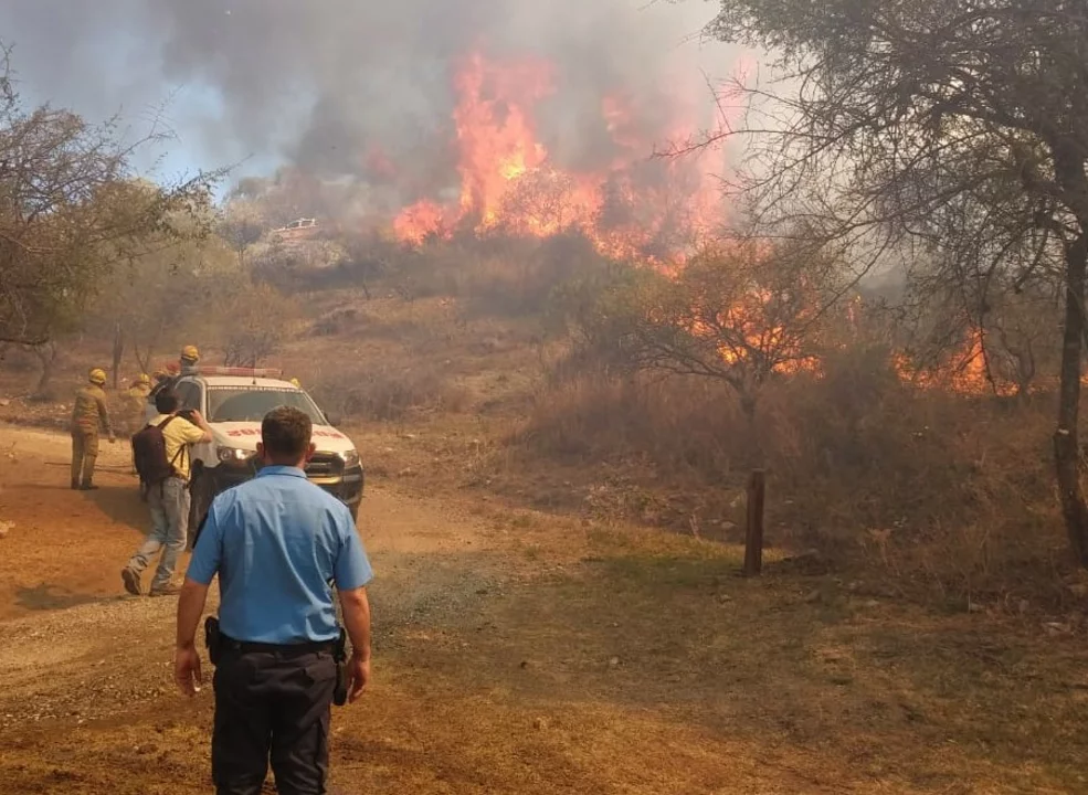 Numerosos focos de incendio ponen en jaque a Córdoba