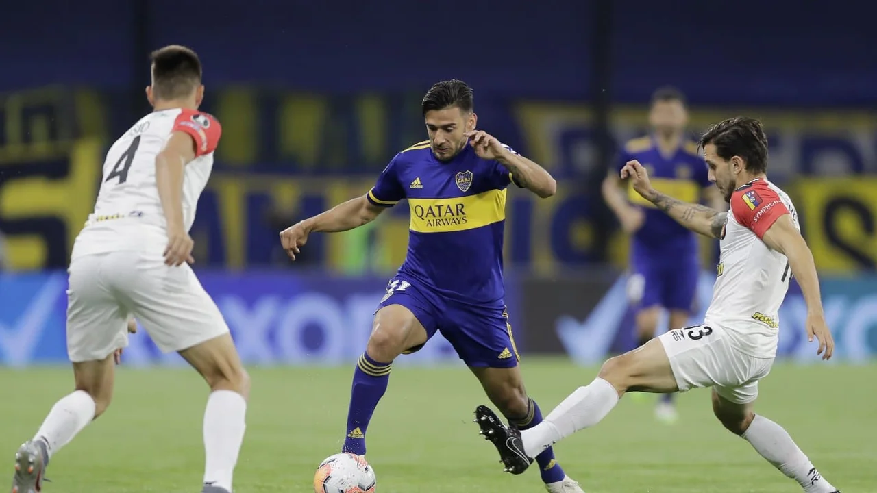 Boca goleó a Caracas en La Bombonera