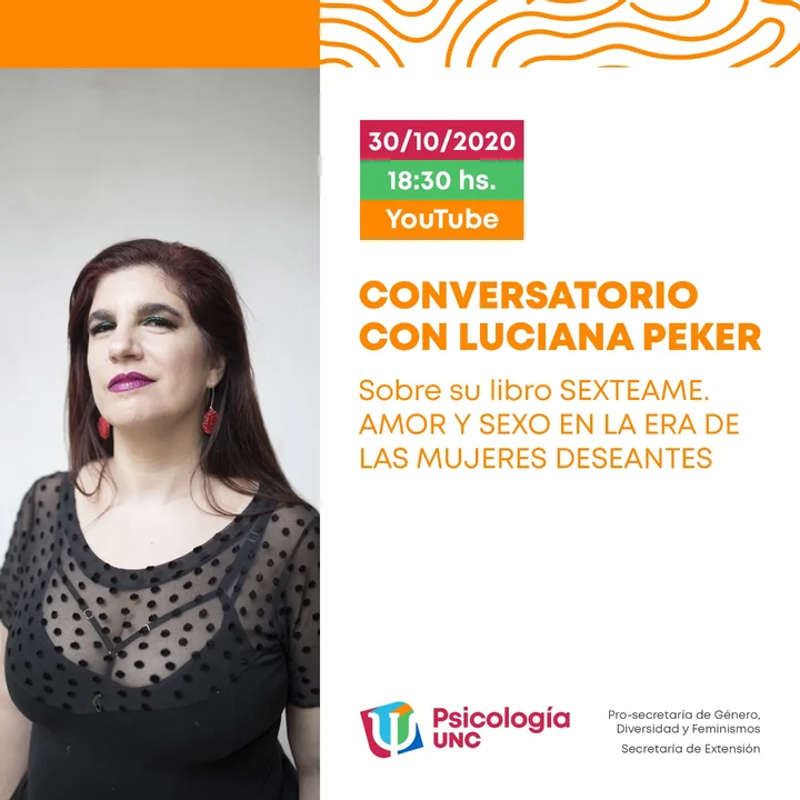 Conversatorio virtual con Luciana Peker en la UNC