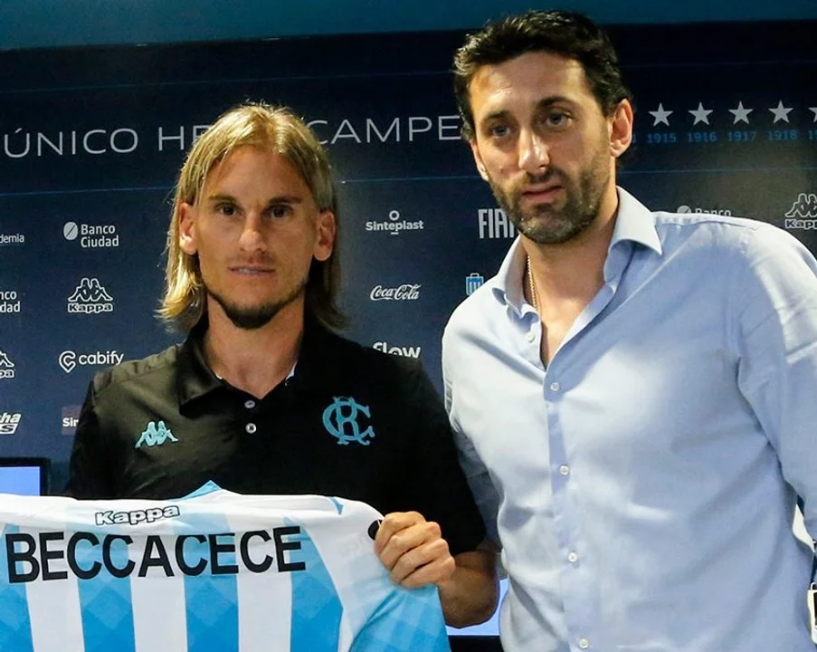 Sebastián Beccacece anunció que se va de Racing
