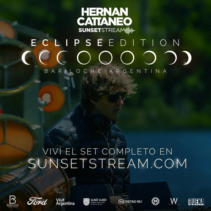 "Eclipse Edition" de Hernán Cattáneo ya se puede ver online