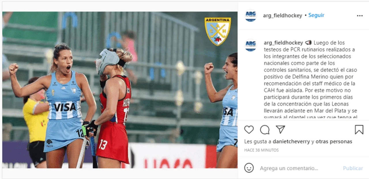 Delfina Merino dio positivo en los testeos rutinarios de Covid-19