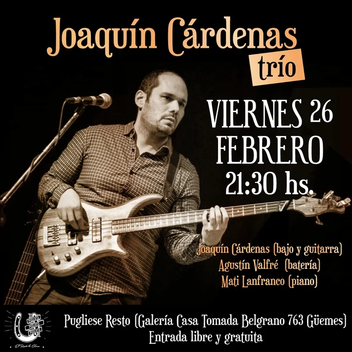 Un viernes a todo jazz en Pugliese Restó Bar