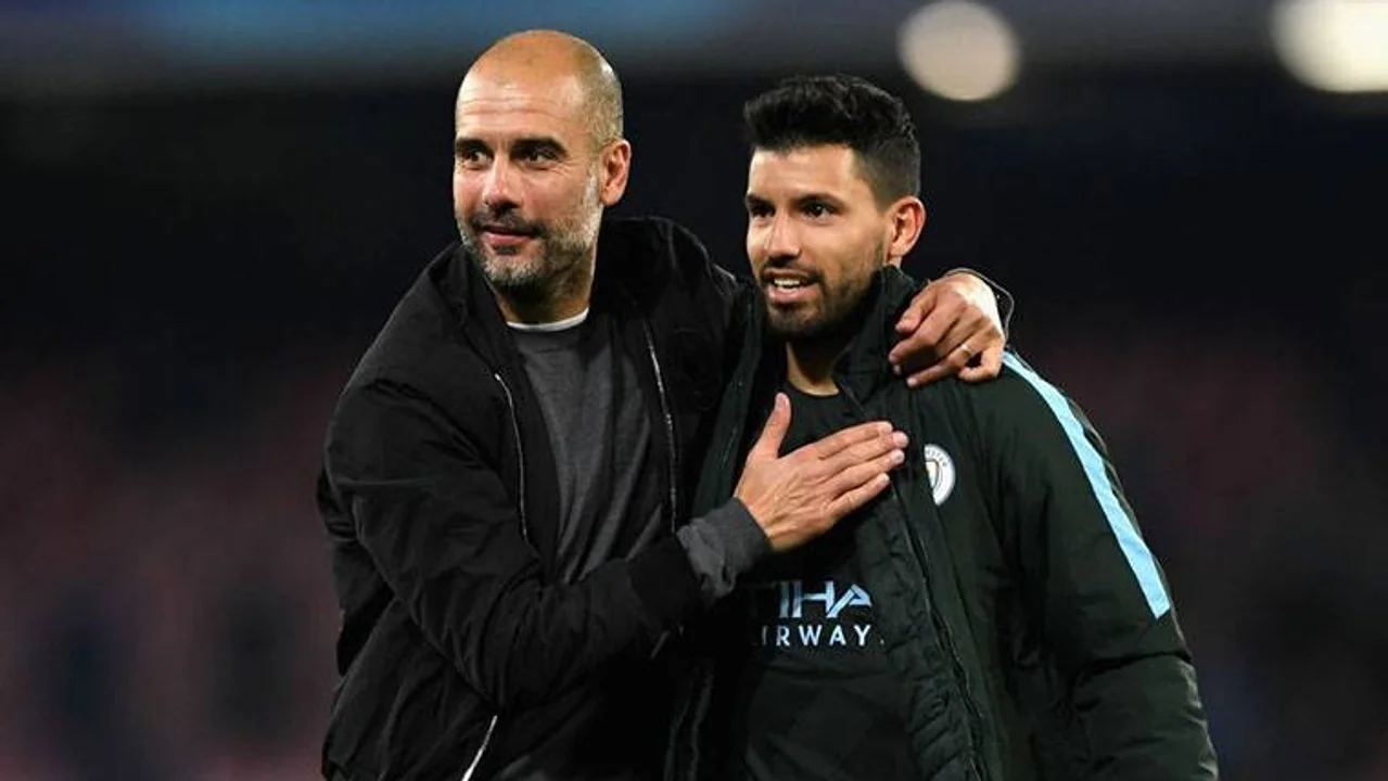 Guardiola dice que "Kun" Aguero necesita tiempo para recuperar su mejor nivel