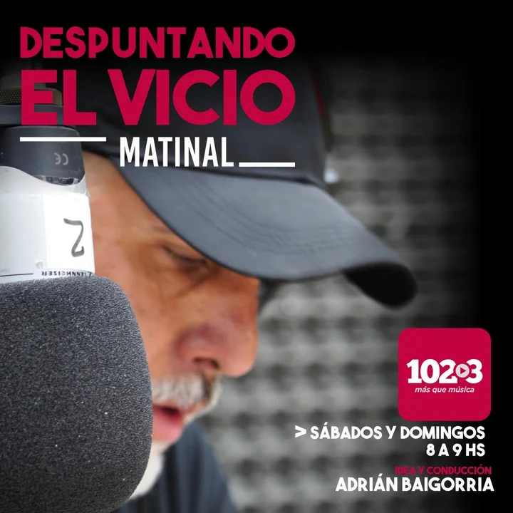 Escuchá en 102.3 FM el programa "Despuntando el vicio matinal"