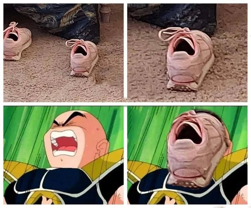 El grito desde una zapatilla