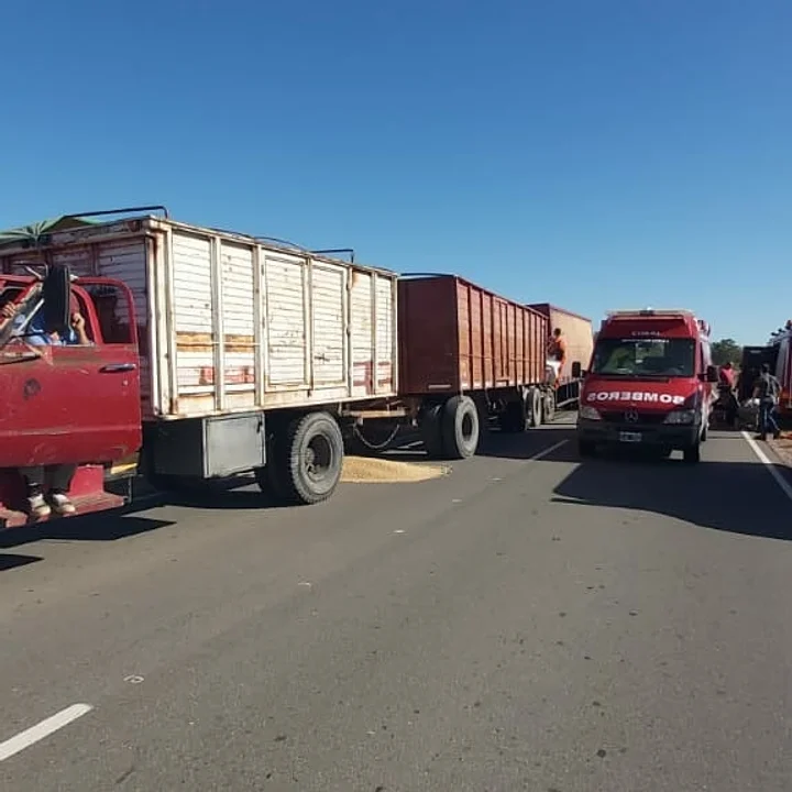 Murió un transportista de Laboulaye en un choque entre dos camiones