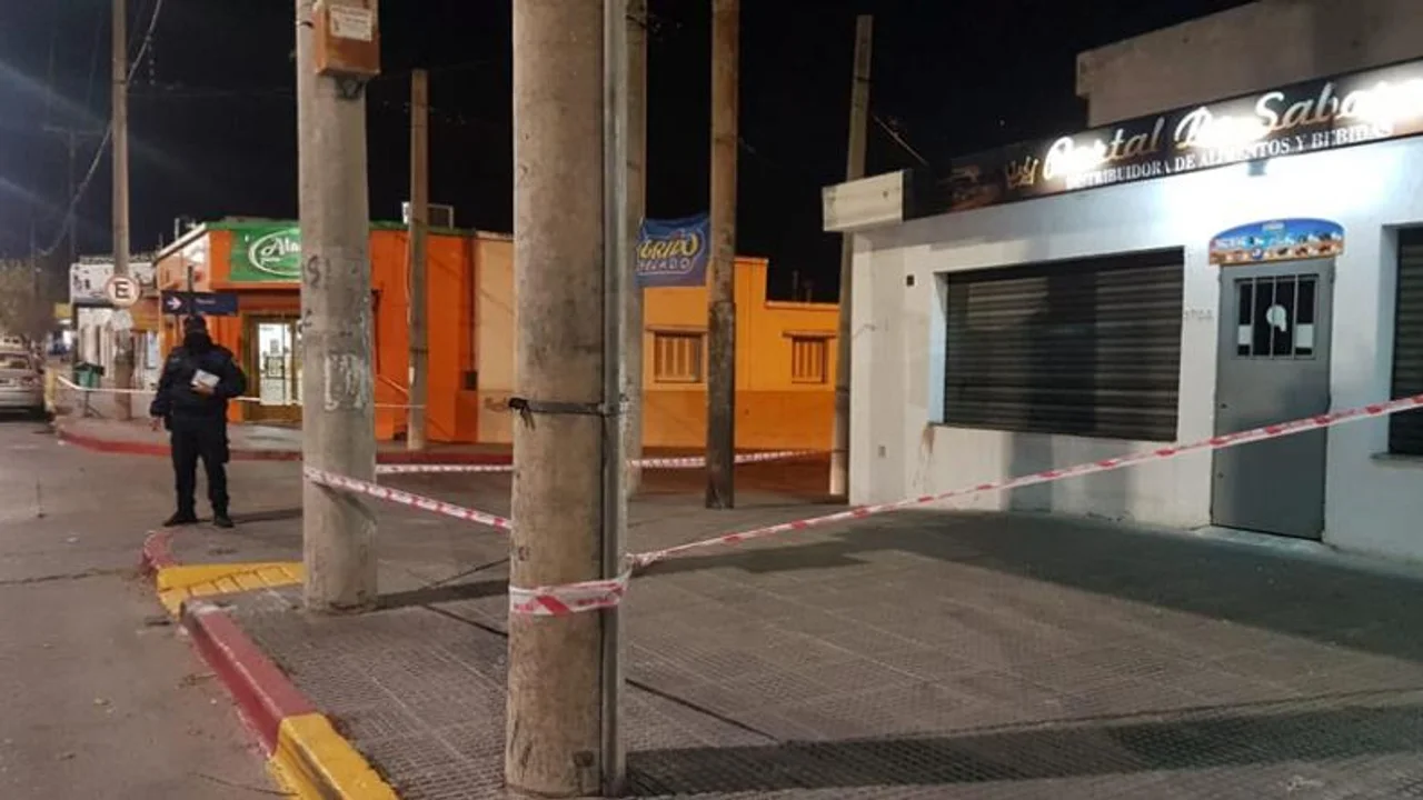 El comercio donde ocurrió el violento episodio. Foto: Natalia Martin. El Doce