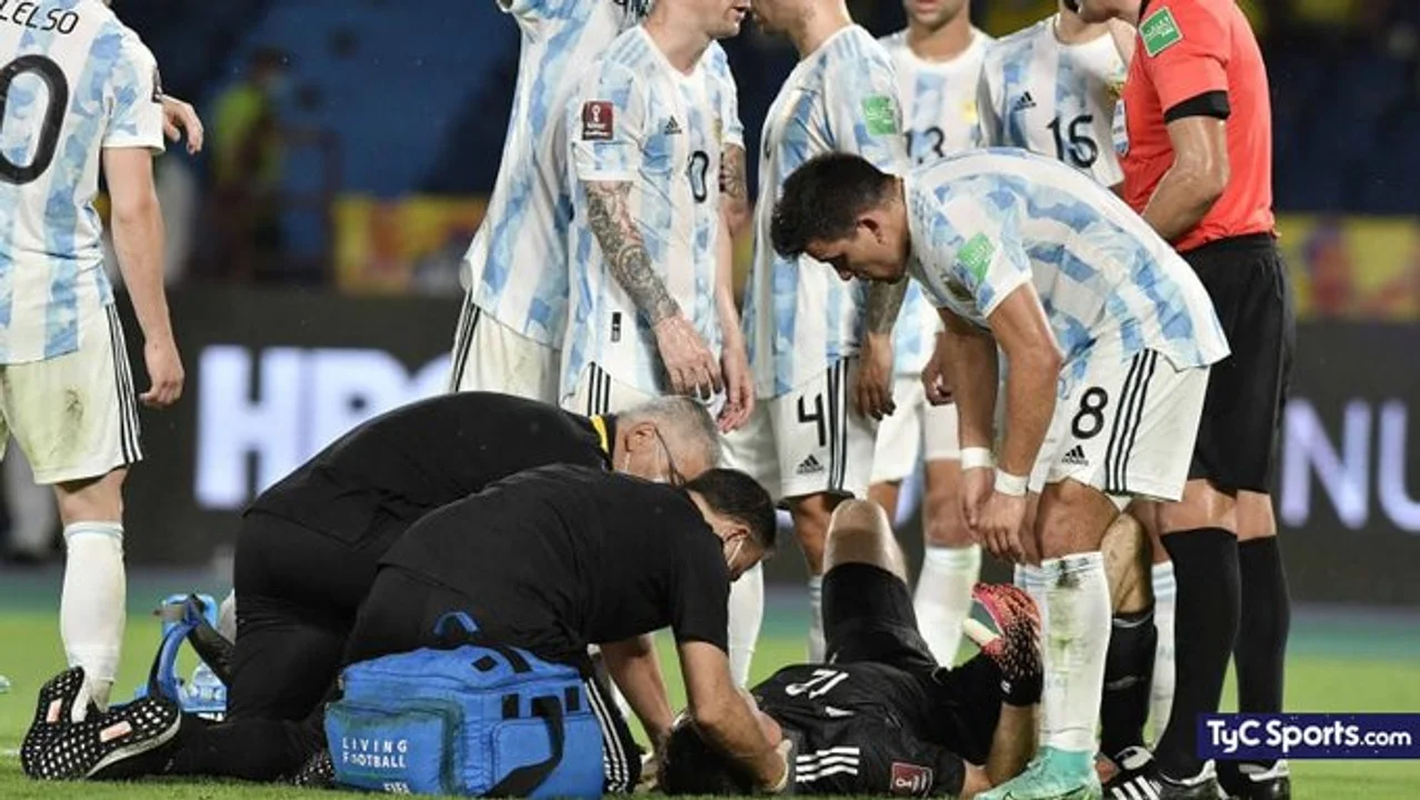 Emiliano Martínez: "estoy mejor, fue un golpe duro"