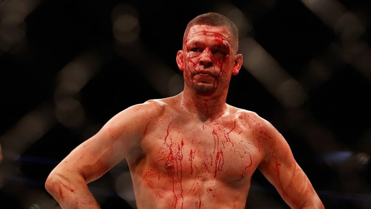 Nate Diaz volvió a la UFC como un guerrero, pero perdió