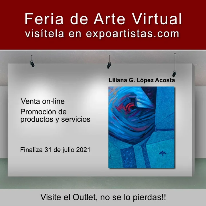 Feria de Artes Visuales virtual en Espacio Borges hasta el 31 de julio