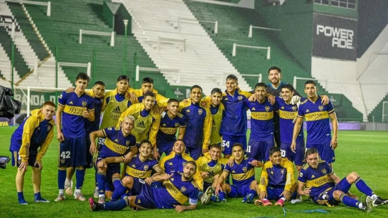 Los pibes de Boca sumaron un punto con Banfield